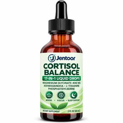 Botanical Balance Drops — illustrative Jentoor packaging
